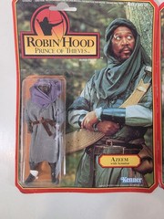 2 Kenner Robin Hood Figures Azeem, The Dark Warrior NEW SEALED