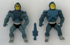 MASTERS OF THE UNIVERSE HEMAN 1980’s POLISH BOOTLEG KO SKELETOR VARIANTS RUBBER