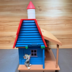 Tom & Jerry Tricky Trap House Vintage VERY RARE Toy Playset Playhouse