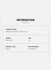 Mega Space Molly 400% Erebus – Sealed – Authentic Pop Mart Figure From US Seller