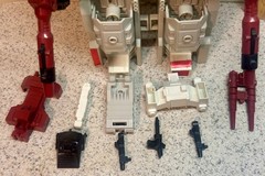 Vintage 1986 Hasbro Transformers G1 Metroplex Base Action Figure Near Complete