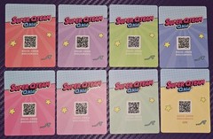 Jotoys Q.Kid Super Q.Team Series Mini Figures Set Of 8 New/Confirmed w/ID Cards