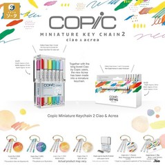 Sota Gacha Keychain Japan Copic Markers 1 Random Blind Box Bag Mini Figure Toy