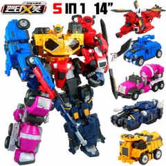 Kids Toy Miniforce Penta X Ranger Vehicle Robot Bot PENTATRON 5 Combiner Figures