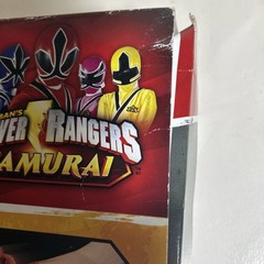 Power Rangers Samurai Ranger Team & Disc Cycle Pink Yellow Green Red Blue