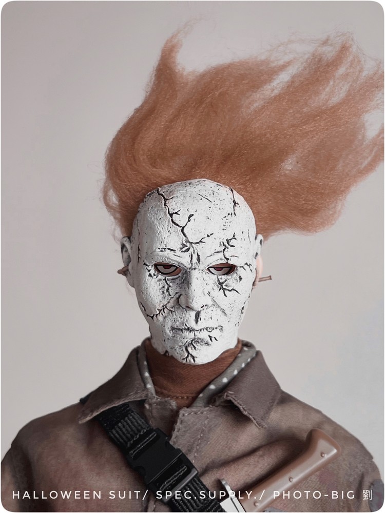 1/6 DIY Doll Halloween Cosplay Jason Mask Model DIY 12” Action Figure Scene