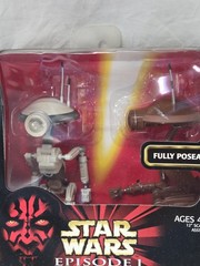 New 1998 Hasbro Star Wars Episode I Fully Poseable Pit Droids Original Box