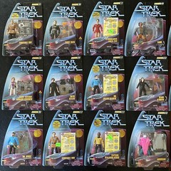 139 Playmates Star Trek TNG TOS DS9 Voyager First Contact Figures MOC Unpunched