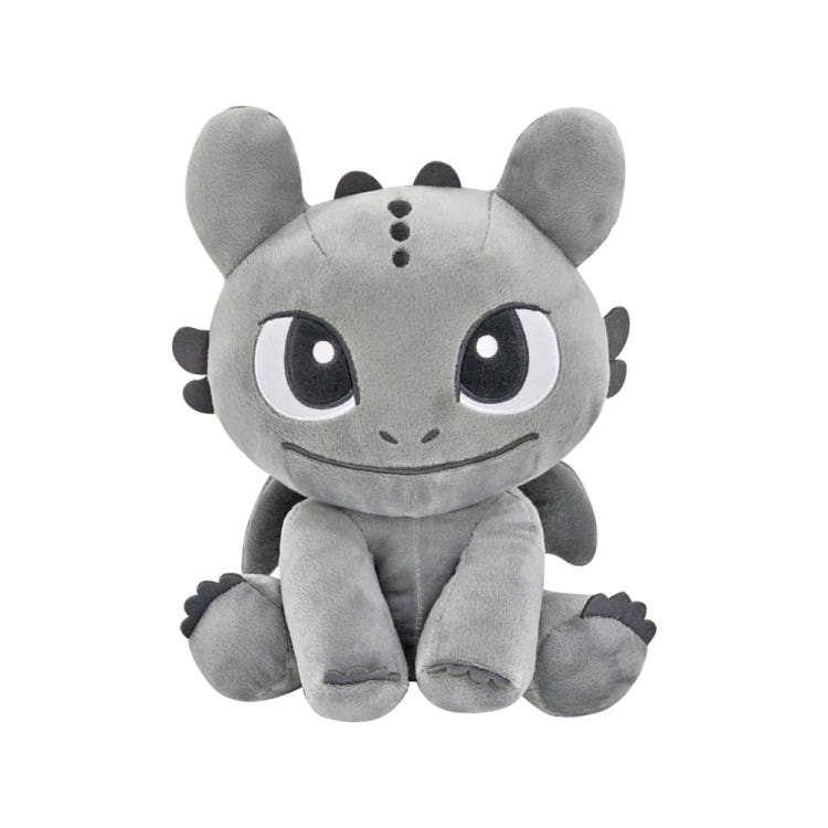 How to Train Your Dragon Toothless Grey 25cm Sitting Dinosaur Plush Toy