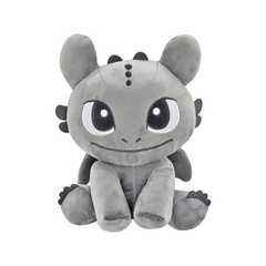 How to Train Your Dragon Toothless Grey 25cm Sitting Dinosaur Plush Toy