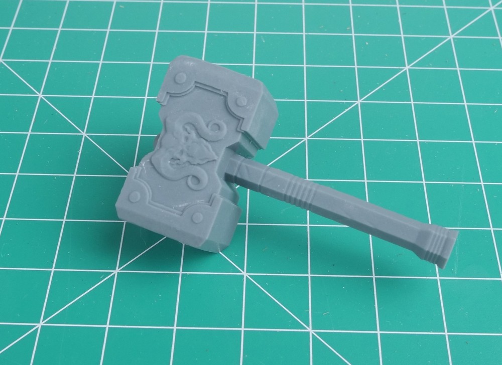 Fantasy D&D Mythic Legions Frost Reaper Hammer 1:12 Resin 3d Print