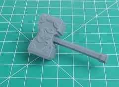Fantasy D&D Mythic Legions Frost Reaper Hammer 1:12 Resin 3d Print