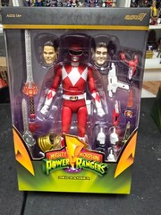 Super7 ULTIMATES! Mighty Morphin Power Rangers Set of 11 White, Green, Red, Bulk