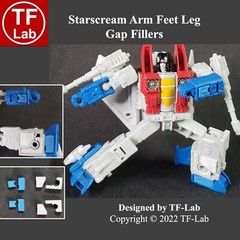 Null Ray Gun Weapon Purple Upgrade Kit for Legacy Core Class Skywarp Transformer
