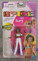 Spice Girls Sporty Spice, Scary Spice 1998 3″ Mini Figures Toymax Lot Of 2 NIB