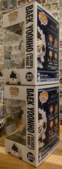 Funko Pop Solo Leveling Baek Yoonho (Silver Mane) #2273 Chase GITD Bundle New