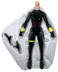 Marvel Legends BLACK WIDOW 6″ Figure Body Only NO HEAD Avengers The Crossing