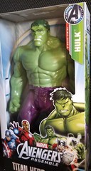 HULK Classic series Titan Hero Avengers Assemble 12” toy figure NRFB Hasbro