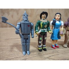 Vintage 1988 Wizard of Oz Action Figures MGM Turner MTC Set of 6 Dorothy Tin Man