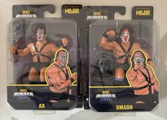 PRESALE! Major Big Rubber Guys DEMOLITION AX & SMASH SET Posed 8″ AF WWE/WWF