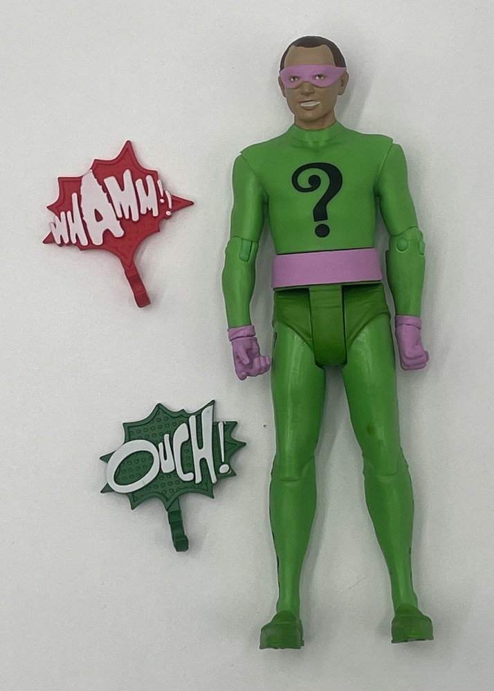 The Riddler McFarlane Toys Retro 1966 Classic Batman TV Series 6” Action Figure