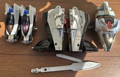 Vintage 2000 Power Rangers Time Force Timeranger DX Time Robo Megazord AS IS