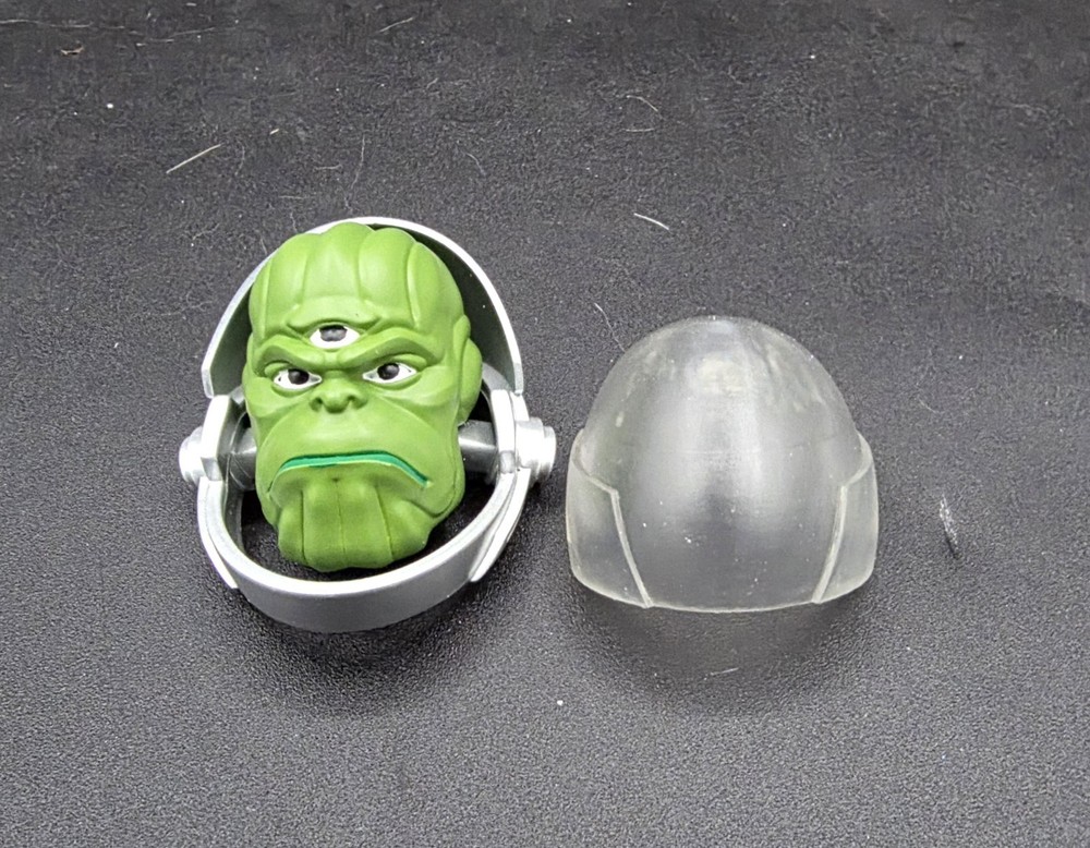 Marvel Legends Custom Space Racer Head And Helmet 1/12 Scale Painted