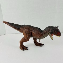 Mattel Jurassic World Battle Chompin’ Carnotaurus Epic Attack Light Sounds Works