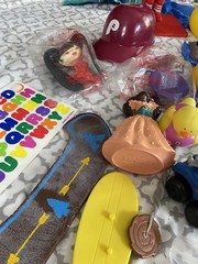 Lot Of 60 Vtg Kids Toys Figures Mixed Lot Fun 70s 80s 90s Y2K Fisher price Disne