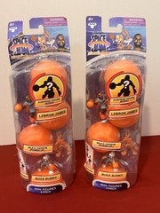 Moose Toys Space Jam: A New Legacy – 4 Pack – 2” Lebron, Bugs Bunny (Qty. 2)
