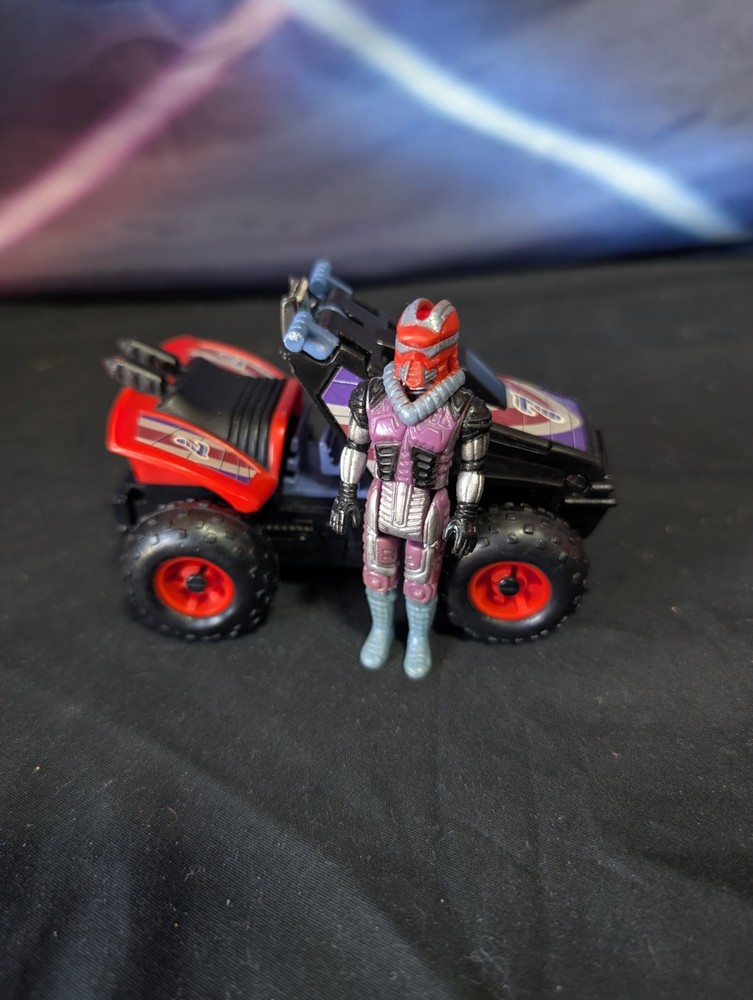 Vtg Kenner M.A.S.K MASK Iguana Complete 1987 Action Figure Vehicle Lester Sludge