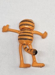 Garfield Kiss Me You Fool Bendable Action Figure Dakin 1981 Collectible Vtg