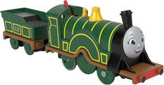 Thomas & Friends Motorized Emily Train Engine w/ Tender Battery Powered
