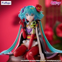 Hatsune Miku Flower Fairy Camellia Noodle Stopper Figure FuRyu