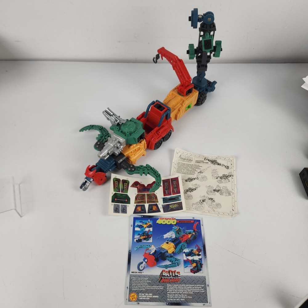 Battle Builders Toy Biz MegaRig 1996 System 4000 Bundle of Parts