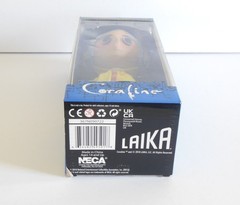 Coraline new 10″ Doll Prop Replica NECA (2018) Yellow Raincoat NIB New in Box