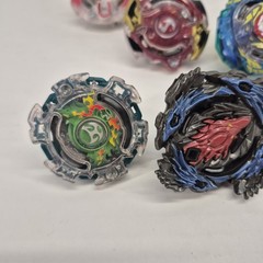 Beyblade Top Spinners Launchers Pullers Mixed Lot of 10 Plus