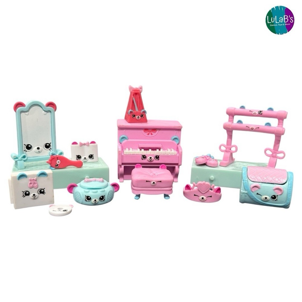 Shopkins Happy Places Bearly Ballet Class Decorator’s Pack 100% Complete