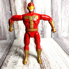 Tiger Electronics 1996 Turbo Man 13″ Jingle All the Way Figure W/ Lights & Sound
