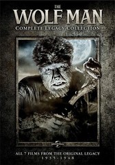WOLFMAN FIGURE & THE WOMAN ~UNOPENED PLUS 8 WEREWOLF FILMS / SUPER SALE -$100.00