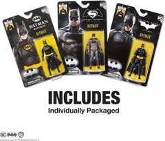 Batman 85th Special Edition Batman Action Figures 3-Pack, 4-inch, 85th Annive…