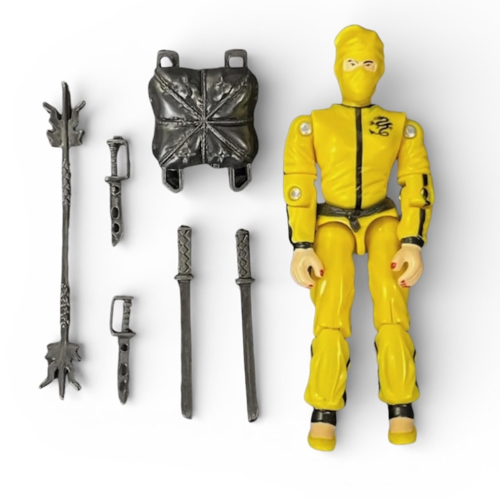 GI JOE NEW 2025 LADYJAYETOYS YELLOW KILL BILL JINX NINJA FACTORY CUSTOM