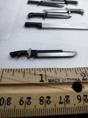Over Sized Combat Knife 1:12 Scale Weapon Action Figure Accessory Force