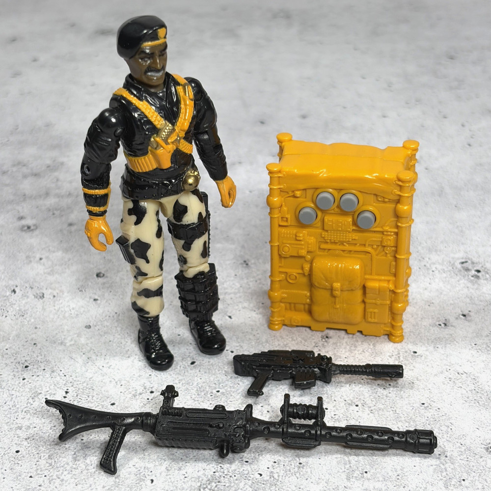 Vintage GI Joe Stalker Talking Battle Commander Figure Complete 1991 Hasbro ARAH
