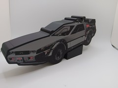 Retro Back to the Future Delorean time machine Light Box sign 10″ lightbox sign