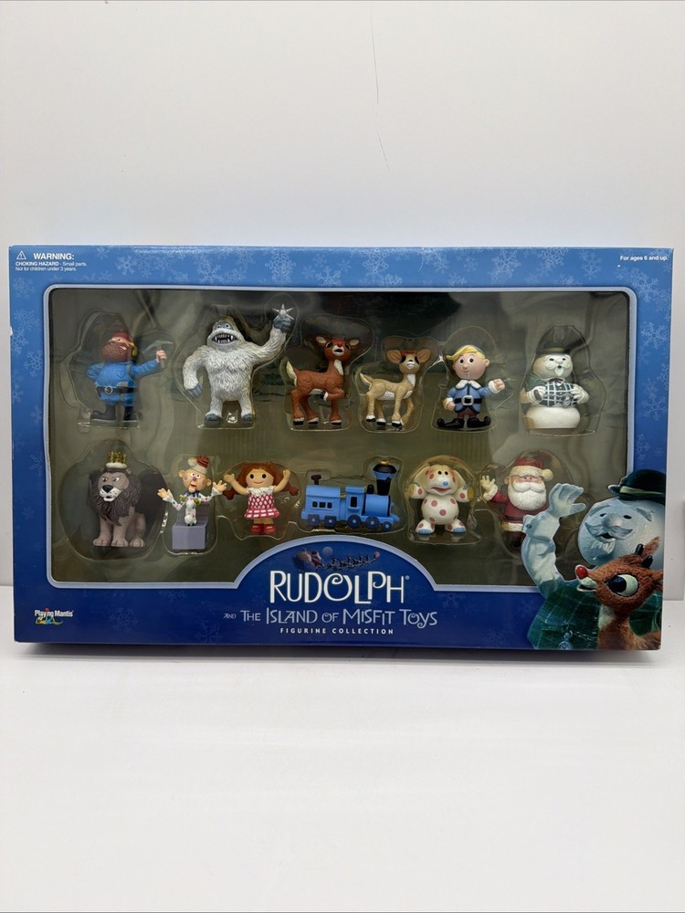 Rudolph And The Island Of Misfit Toys Playing Mantis Figurine Collection New