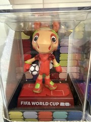 FIFA 2026 World Cup Mascots (Maple, Zavu, Clutch) – 3‑Pack – Open Box