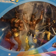 The New Day Booty-O’s WWE Elite Collection Boxed Figure Set w/ Trombone