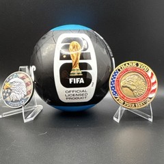 Zuru FIFA Official Licensed Soccer Ball & Eagle Coins Collectible Set