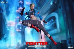 New PLAY TOY P027 1/6 The Fighter 6 Girl Cammy 12″ Action Figure in stock